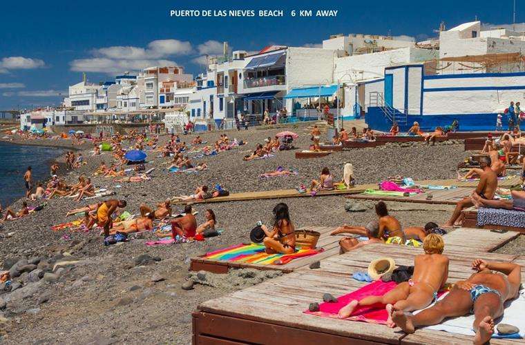 Playa de Agaete (Foto TA)